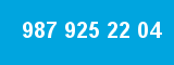 987 925 22 04